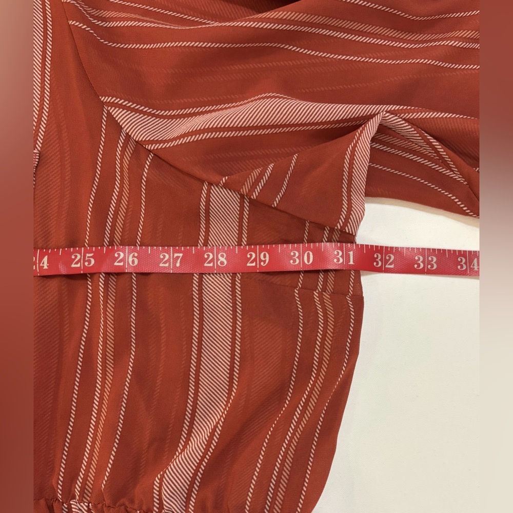 Torrid Emma Babydoll Tunic Top Orange Size 5x - Picture 7 of 11